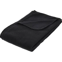 Atmosphera Créateur D'Intérieur Plaid polaire - polaire - noir - 125x150 cm - Atmosphera* Plaid Canapé|Plaid