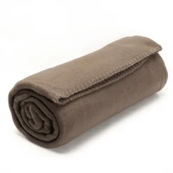 Linnea Plaid polaire Uno Marron Taupe 130x170 cm* Plaid Canapé