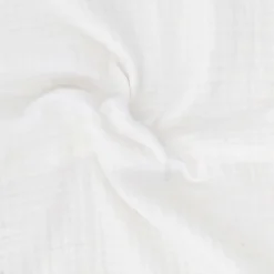 Linnea Plaid 180x240 cm en mousseline de coton collection PAROS blanc neige* Plaid Canapé