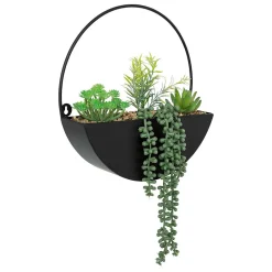 Atmosphera Plante à suspendre avec pot en métal* Plante Artificielle
