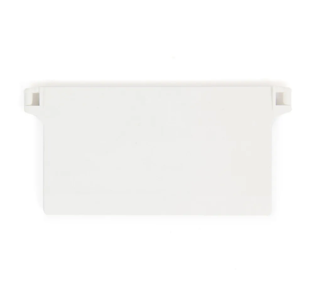 Avosdim Plaque de lestage pour Stores Californiens 89mm - Blanc* Accessoire De Store
