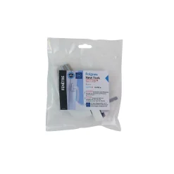 Acbat Poignée alu laqué blanc New York pour fenêtre L.128mm* Poignée De Fenêtre