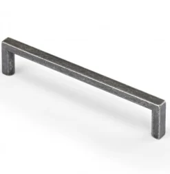 Best Estamp Poignée Basic 6761-Etain brossé. 168x8x28mm. Entraxe 160mm.