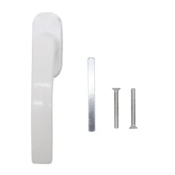 Best Cadap Poignée de Fenêtre, Carré de 7 mm, Oscillo-battante, Blanc, , pour PBC