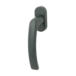 Poignée de fenêtre Miniac gris l.2,9 x H.14,5 x P.6 cm* Poignée De Fenêtre