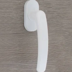 Secury-T Poignée de fenêtre oscillo-battante PVC laqué blanc RAL 9016* Poignée De Fenêtre
