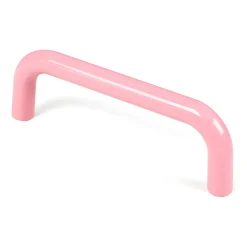 Hardwarexchange Poignée de meuble abs entraxe 96 mm rose brillant lot de 50 piéces* Poignée De Meuble