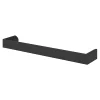 GoodHome Poignée de meuble Droit Dotz mat noir l.135mm x l.12mm x H. 26mm entraxe 128mm