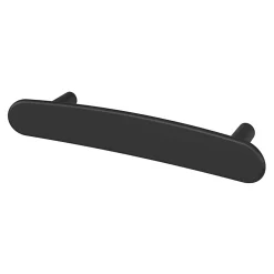 Online GoodHome Poignée de meuble en T Meham mat noir l.130mm x l.20mm x H. 34mm entraxe 96mm