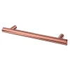 New GoodHome Poignée de meuble en T Dizel acier doré l.168mm x l.12mm x H. 35mm entraxe 128mm