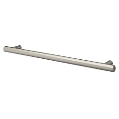Sale GoodHome Poignée de meuble en T Dizel acier effet nickel satin gris l.264mm x l.12mm x H. 35mm entraxe 224mm