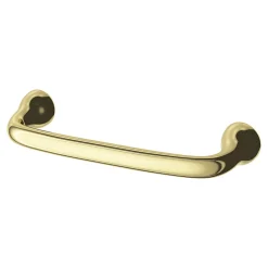 New GoodHome Poignée de meuble nœud Tudy Laiton effet laiton doré l.110mm x H. 15mm entraxe 96mm