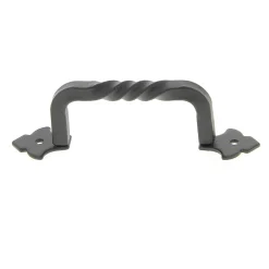 Poignée de meuble nœud Gwareg acier noir l.127mm x H. 27mm entraxe 102mm* Poignée De Meuble