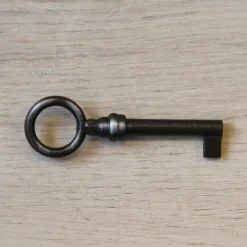 Clearance Poignée de meuble Rohan effet étain satin gris l.x H. entraxe mm