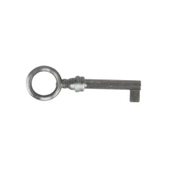 Clearance Poignée de meuble Rohan effet étain satin gris l.x H. entraxe mm