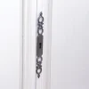Poignée de meuble Rohan effet étain satin gris l.141mm x H. 16mm entraxe 128mm* Poignée De Meuble