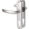 Vachette Poignée de porte d'entrée - Budget - - Gris argent - Clé I - 165 mm* Poignée Sur Plaque|Poignée De Porte Intérieure