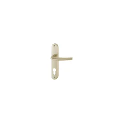 Hoppe Poignée de porte d'entrée - San diego - Et Cie - Gris argent - Clé I - 165 mm* Poignée De Porte Intérieure