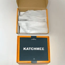 Hot Katchmee Poignée de porte design à cylindre finition aspect chrome brillant Angela -