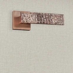 Katchmee Poignée de porte design finition aspect bronze brossé Bruna -* Poignée Sur Plaque