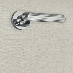 Katchmee Poignée de porte design finition aspect chrome brillant Nelia -* Poignée Sur Plaque