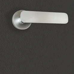 Katchmee Poignée de porte design finition aspect chrome mat Eva -* Poignée Sur Plaque