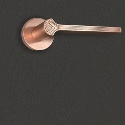 Discount Katchmee Poignée de porte design finition aspect or rose Cristina -