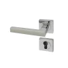 Best Reivilo Poignée de porte d'intérieur Premium chrome Cuir Argile à cylindre