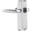 Best Vachette Poignée de porte intérieure - Budget - - Gris argent - Bec de cane - 165 mm
