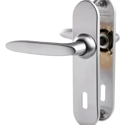 New Vachette Poignée de porte intérieure - Jazz - - Gris - Clé L - 195 mm