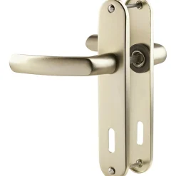 Vachette Poignée de porte intérieure - Budget - - Beige ivoire - Clé L - 165 mm* Poignée Sur Plaque|Poignée De Porte Intérieure