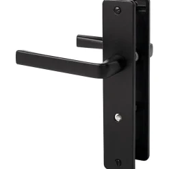 Best Vachette Poignée de porte intérieure - Kaza - - Noir basalt - Condamnation - 195 mm