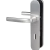 New Vachette Poignée de porte intérieure - Logio - - Gris argent - Clé L - 195 mm