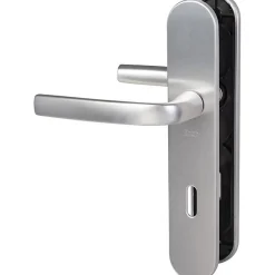 New Vachette Poignée de porte intérieure - Logio - - Gris argent - Clé L - 195 mm
