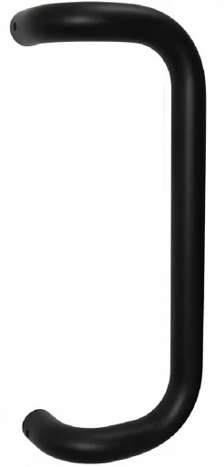 Sale Hardwarexchange Poignée de tirage Diamètre 32 mm - Entraxe350 mm - INOX 304 Laqué RAL 9005 Noir Mat