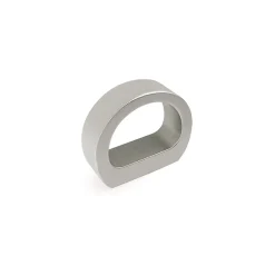 New Niubo Poignée en aluminium avec finition anodisée mate, dimensions: 30x9x25mm-