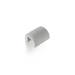 Niubo Poignée en aluminium avec finition anodisée mat, dimensions: 46x27x30mm et inserts: 32mm-* Poignée De Meuble