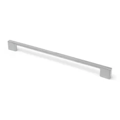 Sale Niubo Poignée en Zamak, finition chrome mat, dimensions: 272x8x27mm et inserts: 256mm-