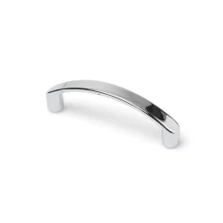 Niubo Poignée en Zamak finition chrome brillant, dimensions: 71x8x21mm et inserts: 64mm-* Poignée De Meuble