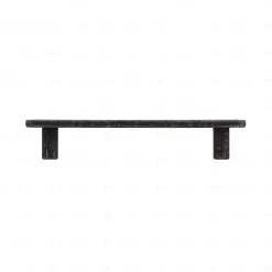 New Hardwarexchange Poignée pour meubles en zamac Entraxe 96 Fer noir vintage