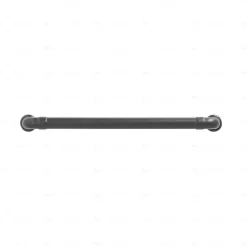 Best Hardwarexchange Poignée pour meubles en zamac Entraxe 160 Vernis noir mat