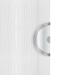 Discount Reivilo Poignée pour porte coulissante DESIGN demi-lune finition chromée - KATCHMEE