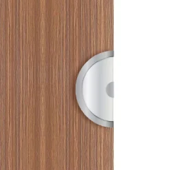 Discount Reivilo Poignée pour porte coulissante DESIGN demi-lune finition chromée - KATCHMEE