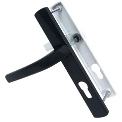 Acbat Poignée pour porte de service Bicolore Finition extérieure gris 7016 et intérieure blanc 9016