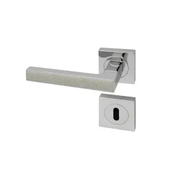 Reivilo Poignée Premium Cuir Argile à clé* Poignée Sur Rosace