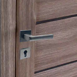 Outlet Secury-T Poignées de porte sur rosace canon de fusil / anthracite carré - Modèle Fabrizia Trou de cylindre i