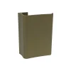 Sale Hardwarexchange Poignées de tirage en aluminium pour portes H 150mm anodisé Bronze satiné- lot de 6 boutons