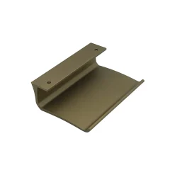 Sale Hardwarexchange Poignées de tirage en aluminium pour portes H 150mm anodisé Bronze satiné- lot de 6 boutons