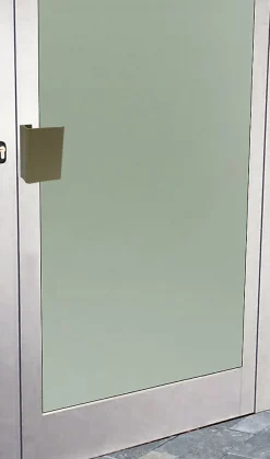 Sale Hardwarexchange Poignées de tirage en aluminium pour portes H 150mm anodisé Bronze satiné- lot de 6 boutons