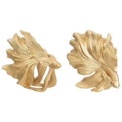Sale Atmosphera Créateur D'Intérieur Poisson déco Jil en résine H12cm doré - Multicolore- Atmosphera